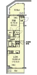 不二美屋III【7階】の間取り