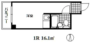 セントラルハイツ湊川【4階】の間取り