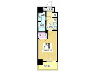 アルファコート川越通町【5階】の間取り