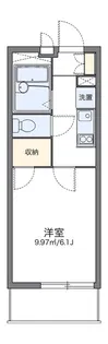 レオパレスケー ファイブ【3階】の間取り