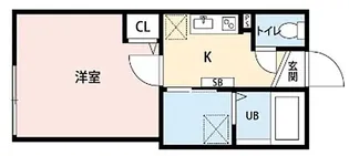 ParkHills三軒茶屋【1階】の間取り