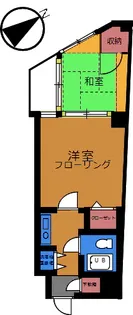 エスペラント叶【4階】の間取り