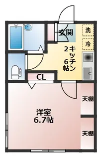 エル・ブランカ【2階】の間取り