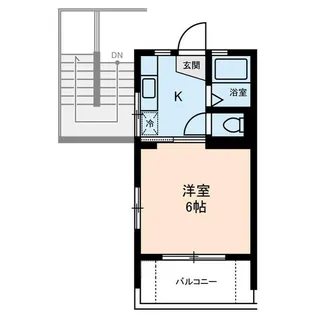 エコーマンション【4階】の間取り