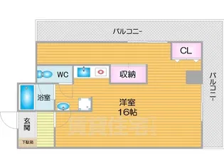 スターマンション【7階】の間取り