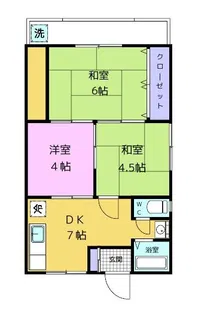 森本マンション【2階】の間取り