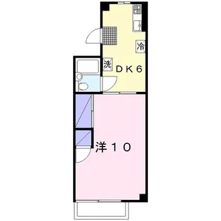 レジデンスYAMAGUCHI【3階】の間取り