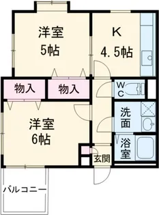 グラン・シャリオ立川【2階】の間取り