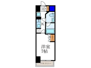 Palace-n西院【5階】の間取り