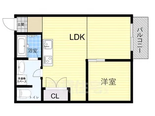 新大阪ステーションビル【4階】の間取り
