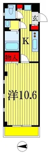 エレガンテヒルズ【2階】の間取り
