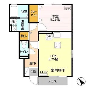 アルマリオ【1階】の間取り