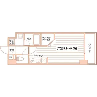 アプリーレ代官町【6階】の間取り