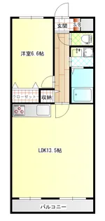 山形県山形市緑町3【マンション】の間取り