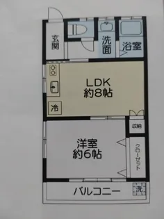 コーポラス新地【2階】の間取り