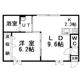 レジェンドII【1階】の間取り
