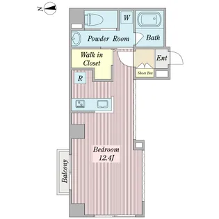 Belvedere【3階】の間取り