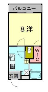 フロンティア春日【4階】の間取り