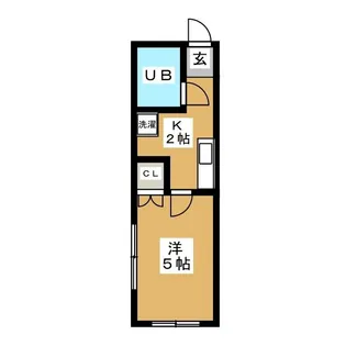 モンシャトー【2階】の間取り