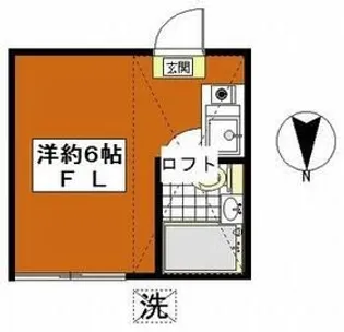 ラ・メゾン・ドゥ・タニー【1階】の間取り