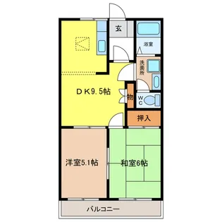 リバーサイドエムズの間取り