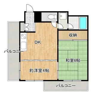 中村ビル【5階】の間取り
