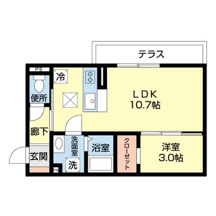 La Eterno【1階】の間取り