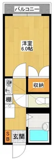 グローリーハイム【2階】の間取り