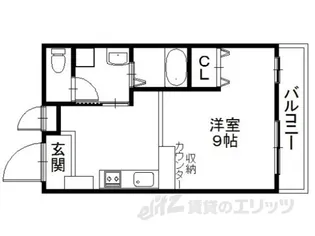 ラピスグローリー【2階】の間取り