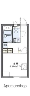 レオパレス源藤III【1階】の間取り
