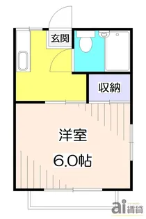 クレストパレス【2階】の間取り