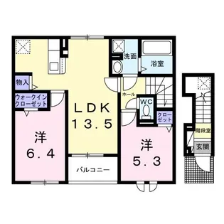 マホラ【2階】の間取り
