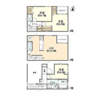 埼玉県さいたま市桜区山久保1【一戸建】の間取り