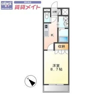 パレディオンハウス【1階】の間取り