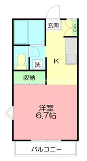 プチハウス【1階】の間取り