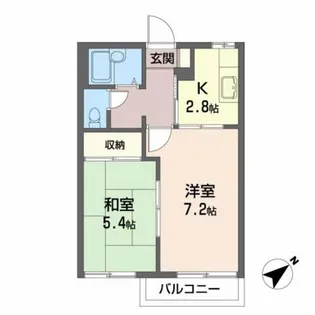 グレース【1階】の間取り