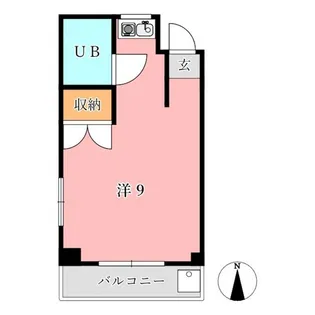 井上ビル【3階】の間取り