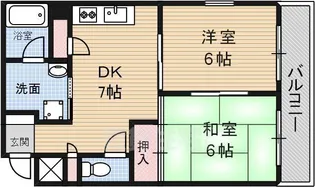 新開ビル【3階】の間取り