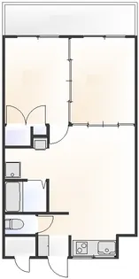 広島県庄原市西本町4【マンション】の間取り