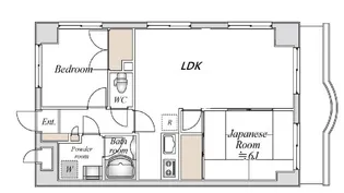 神奈川県藤沢市辻堂元町5【マンション】の間取り