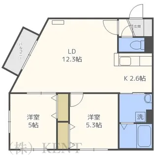 SR発寒【1階】の間取り