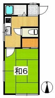 メゾンジュネス【2階】の間取り