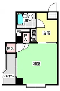 第11友建ビル【2階】の間取り