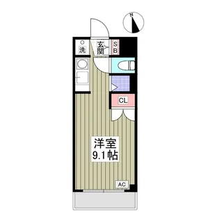 アーバンハイム小平【1階】の間取り