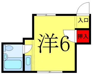第一末廣ビル【2階】の間取り