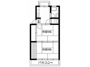 エステート東洋【3階】の間取り