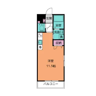 ソル・シエロ【2階】の間取り