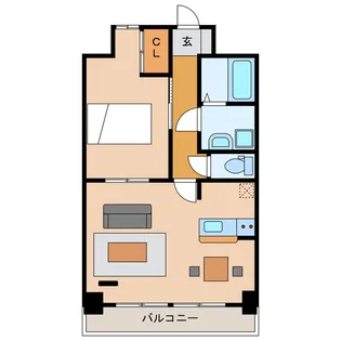 グランドガーデンカサブランカ【5階】の間取り