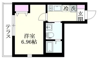 NSGATE扇大橋【1階】の間取り