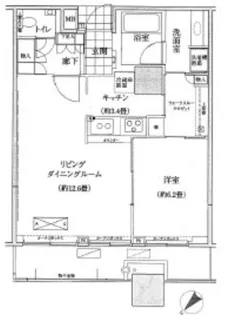 ステーションガーデンタワー【27階】の間取り